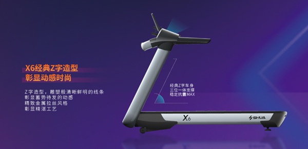 室内健身器材-YABO.COMX6心率版跑步机