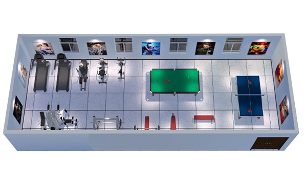 100平方健身房配置方案-广西YABO体育健身器材有限公司