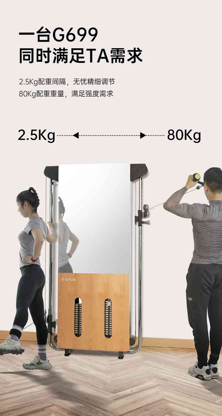 SH-G699 壁挂式拉绳训练器-广西YABO.COM体育健身器材有限公司